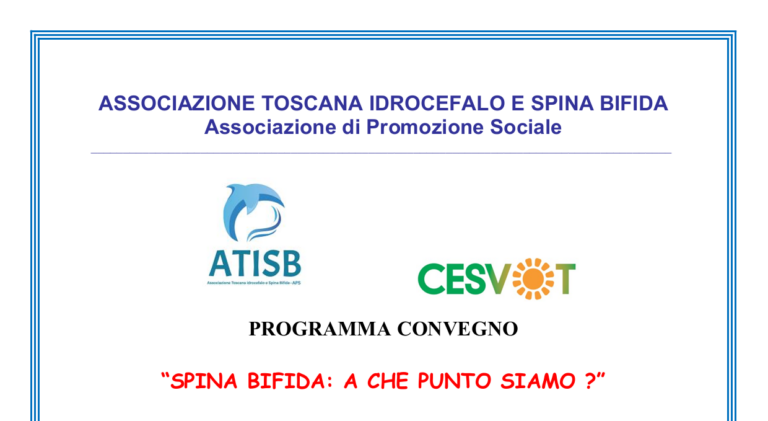 Convegno “SPINABIFIDA: A CHE PUNTO SIAMO?”